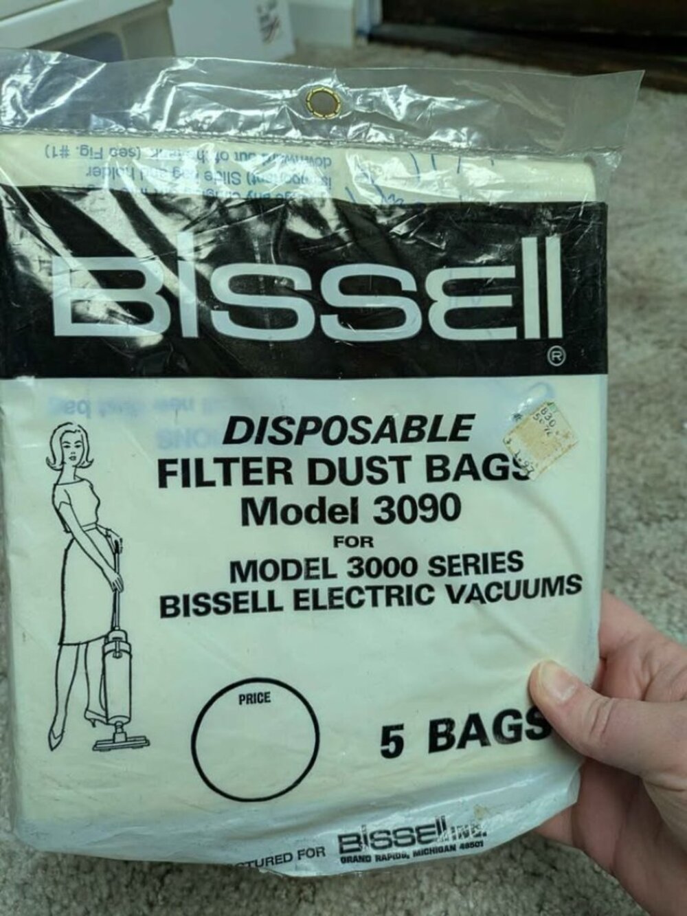 Vintage Bissell vacuum bags